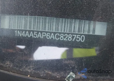 2010 Nissan Maxima 3.5 Sv из США, поврежденный, VIN 1N4AA5AP6AC828750